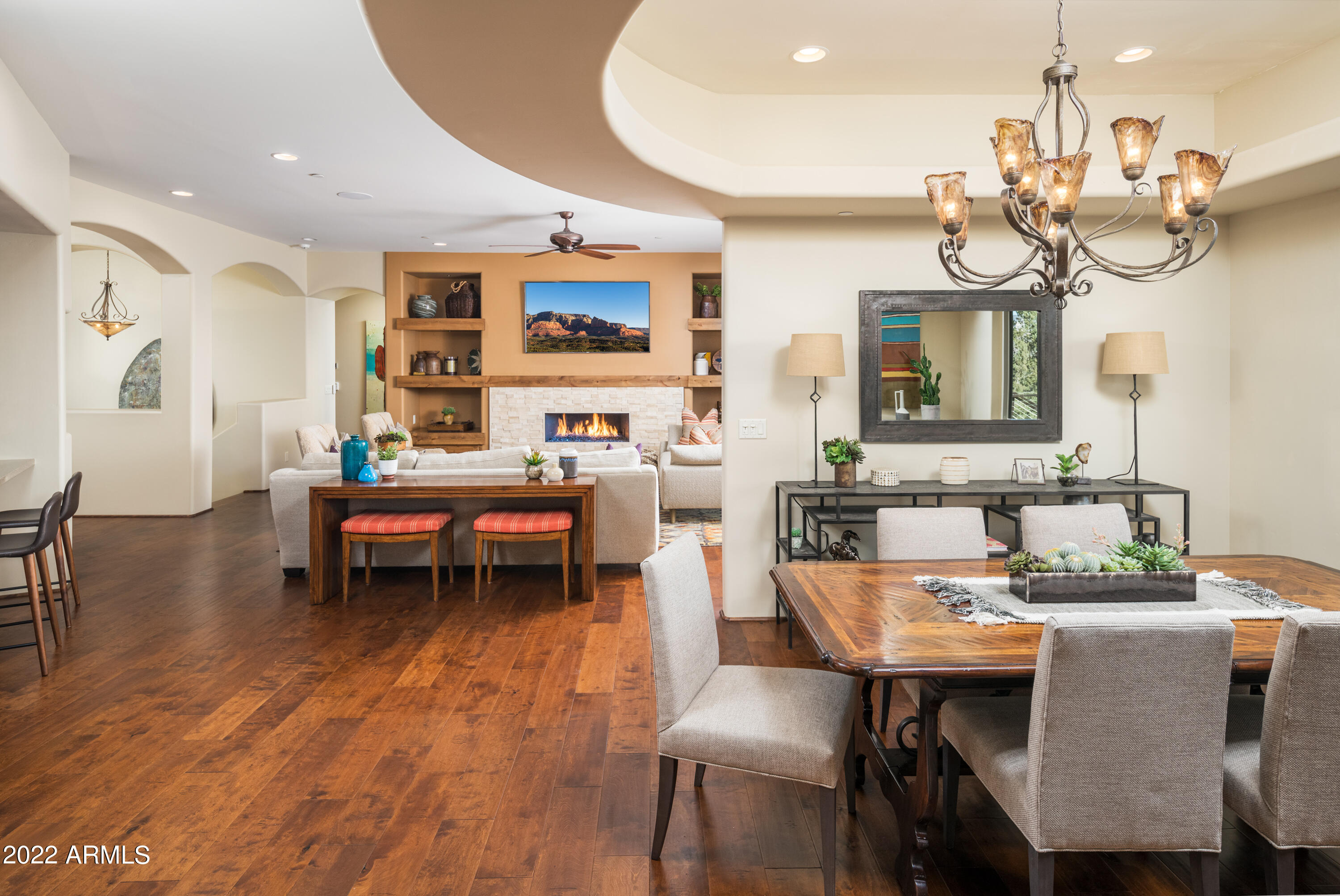 150 Rimstone Circle Sedona, AZ 86336 - Photo 13 of 35 Dining Room & Living Room