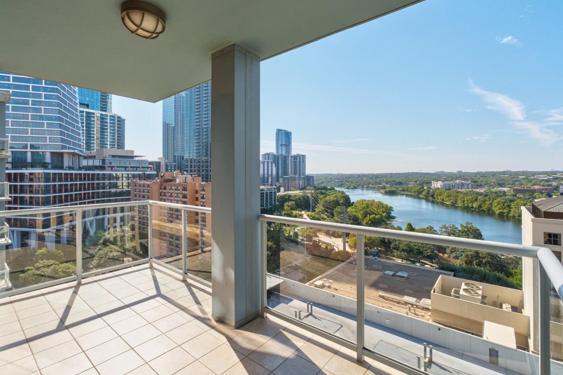 98 San Jacinto Boulevard, Unit 1201 Austin, TX 78701 - Photo 14 of 22 a view of balcony with city view