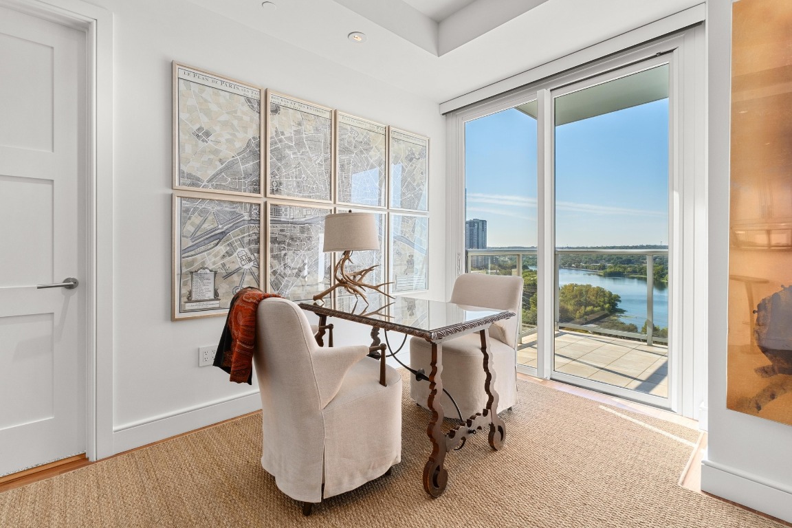 98 San Jacinto Boulevard, Unit 1201 Austin, TX 78701 - Photo 4 of 22 a view of livingroom with furniture and window