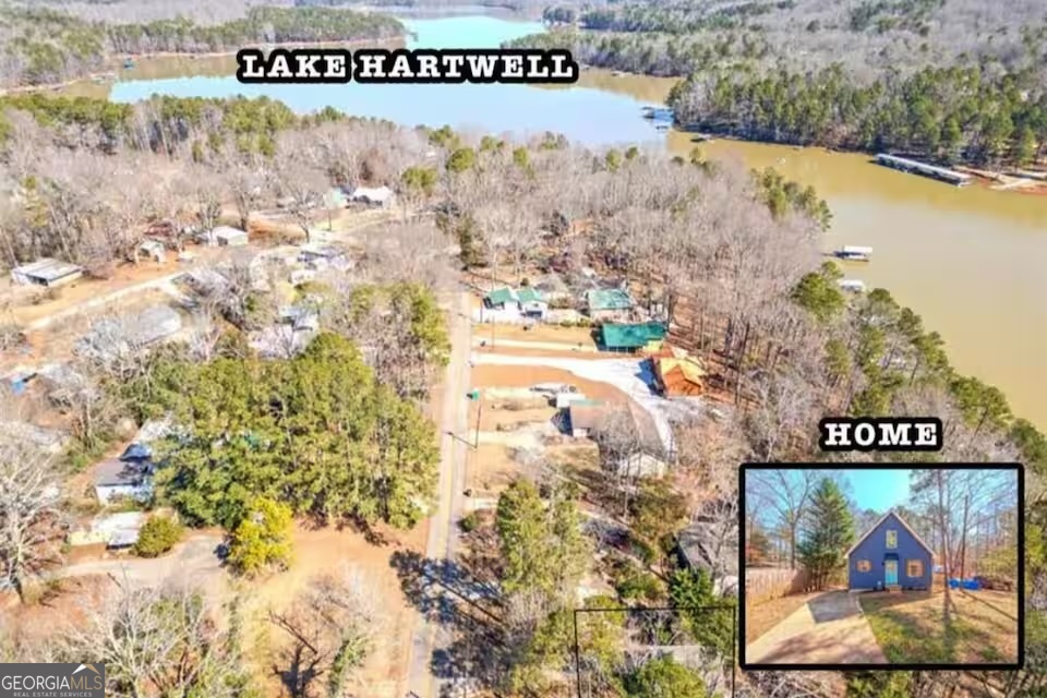 788 Lakeshore Road Martin, GA 30557 - Photo 28 of 29 a view of swimming pool and mountain view