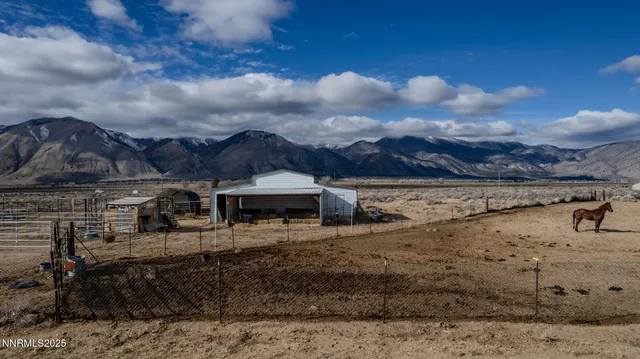 a view of a lake with a mountain