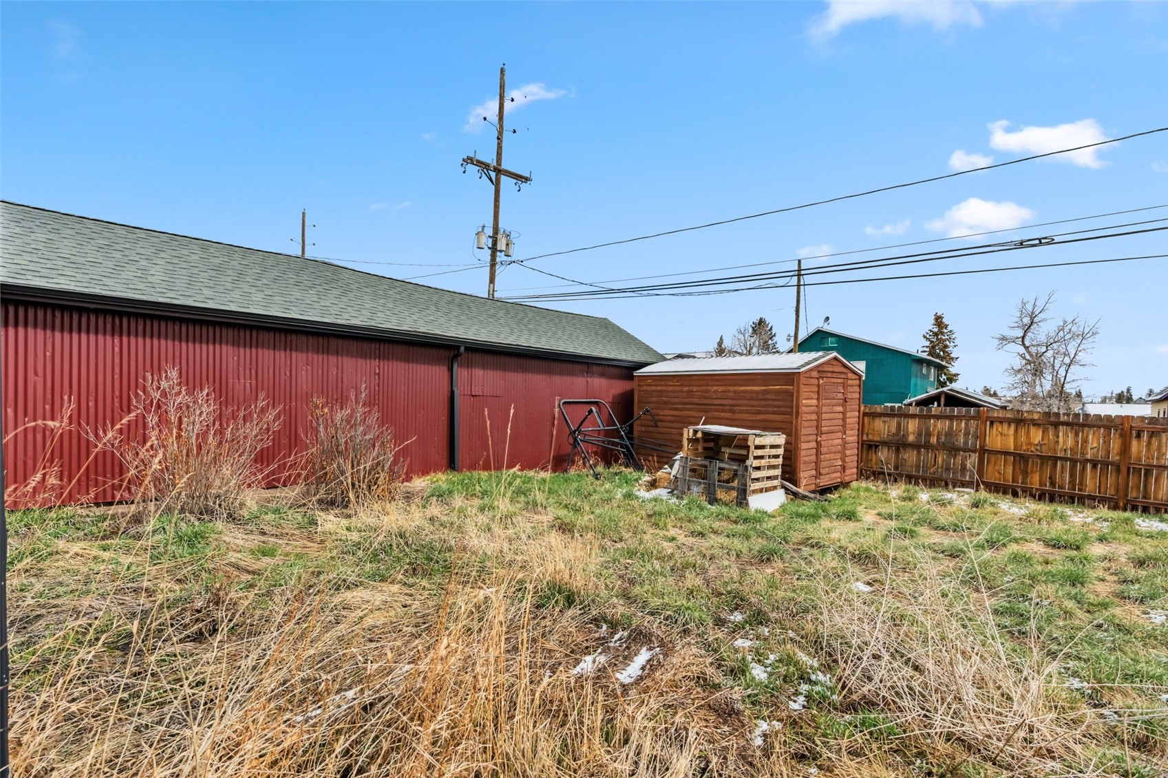 532 Front Street Fairplay, CO 80440 - Photo 15 of 46 Back yard access through Laundry Room