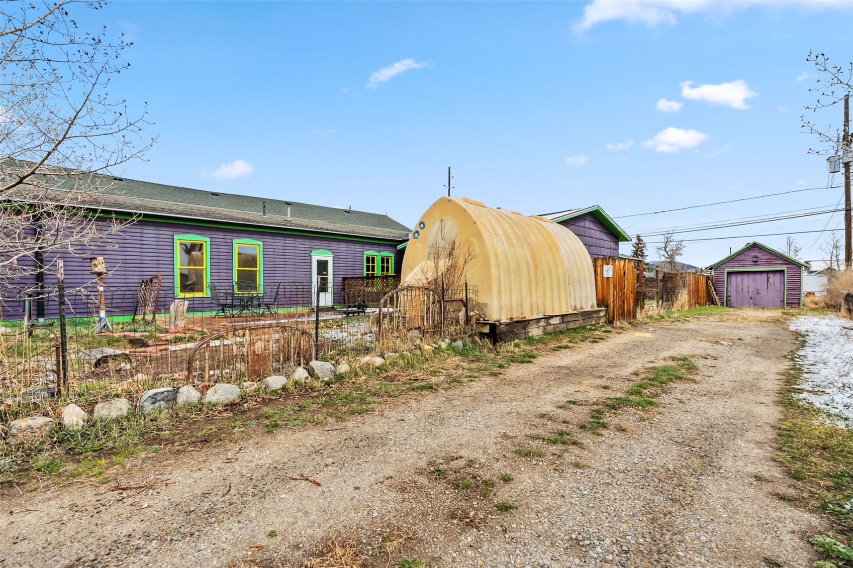 532 Front Street Fairplay, CO 80440 - Photo 40 of 46 a view of a house with backyard and trees