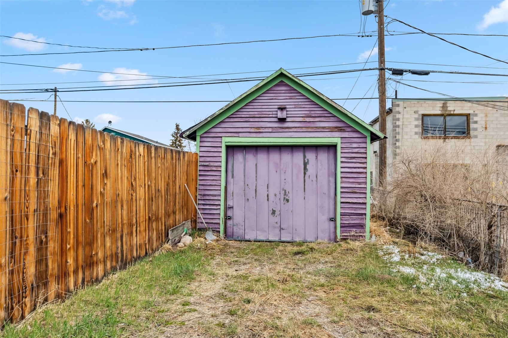 532 Front Street Fairplay, CO 80440 - Photo 41 of 46 a front view of a house with a wooden fence