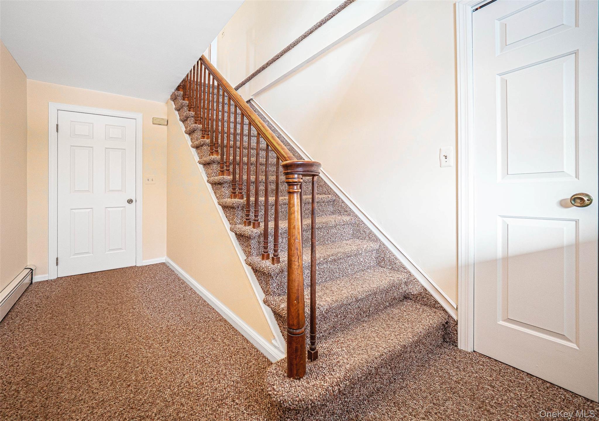 238 South Centerville Road Middletown, NY 10940 - Photo 13 of 28 a view of staircase with railing and white walls