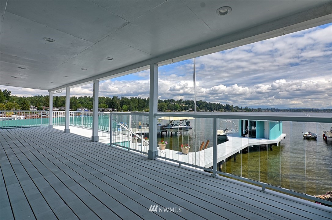 2017 Vernon Road Lake Stevens, WA 98258 - Photo 4 of 25 a view of a balcony with wooden floor