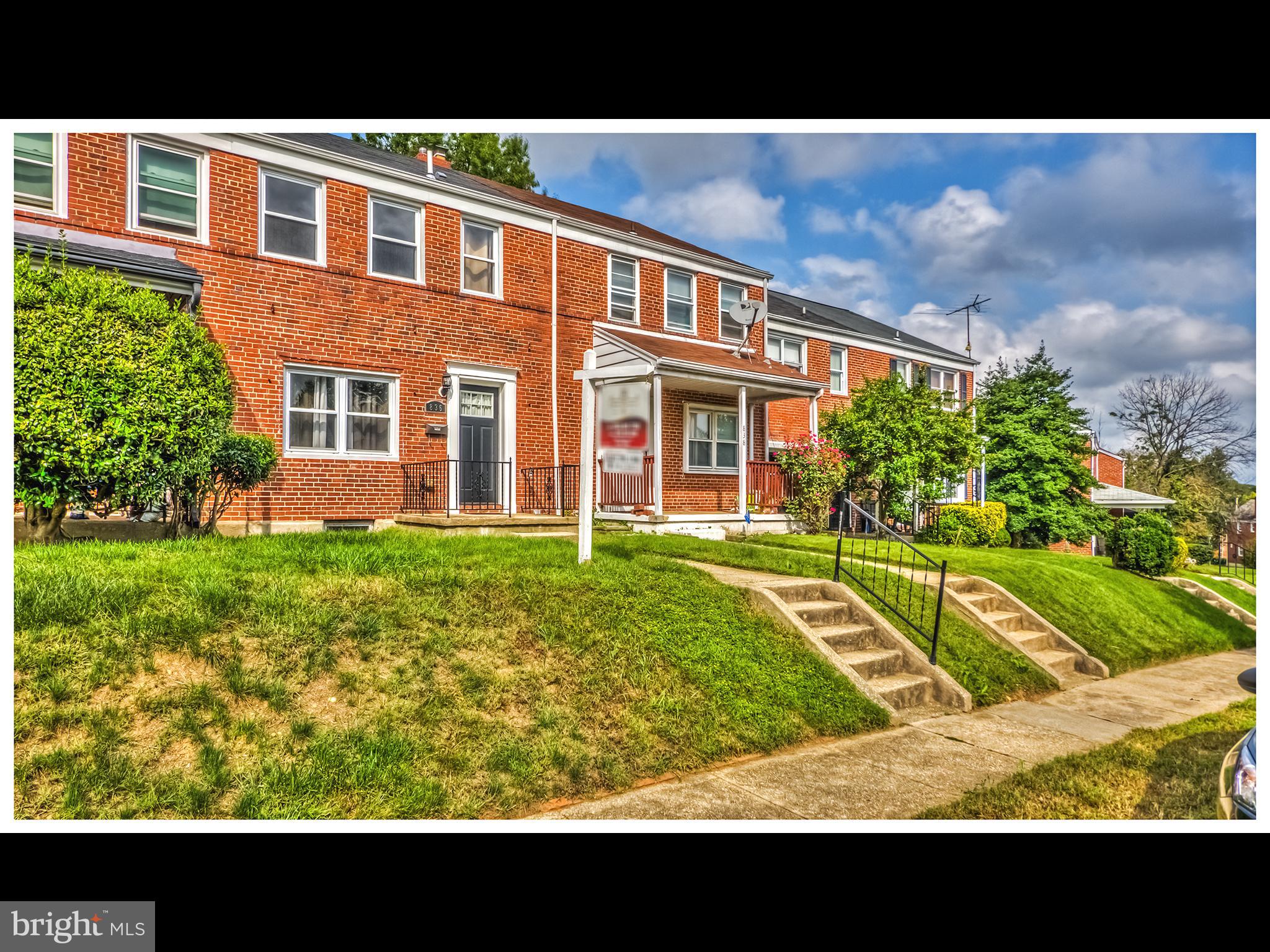 836 Bradhurst Road Baltimore, MD 21212 - Photo 1 of 24 a view of a house with a swimming pool