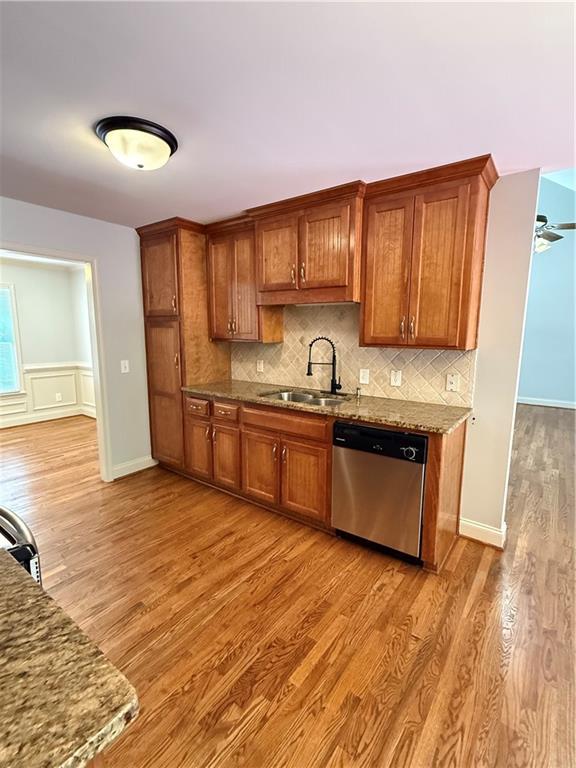 102 Oak Ridge Trail White, GA 30184 - Photo 12 of 37 a kitchen with stainless steel appliances granite countertop a sink and cabinets