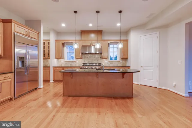 a view of a lush green space