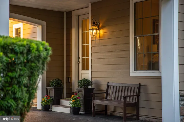 a view of a house with a porch