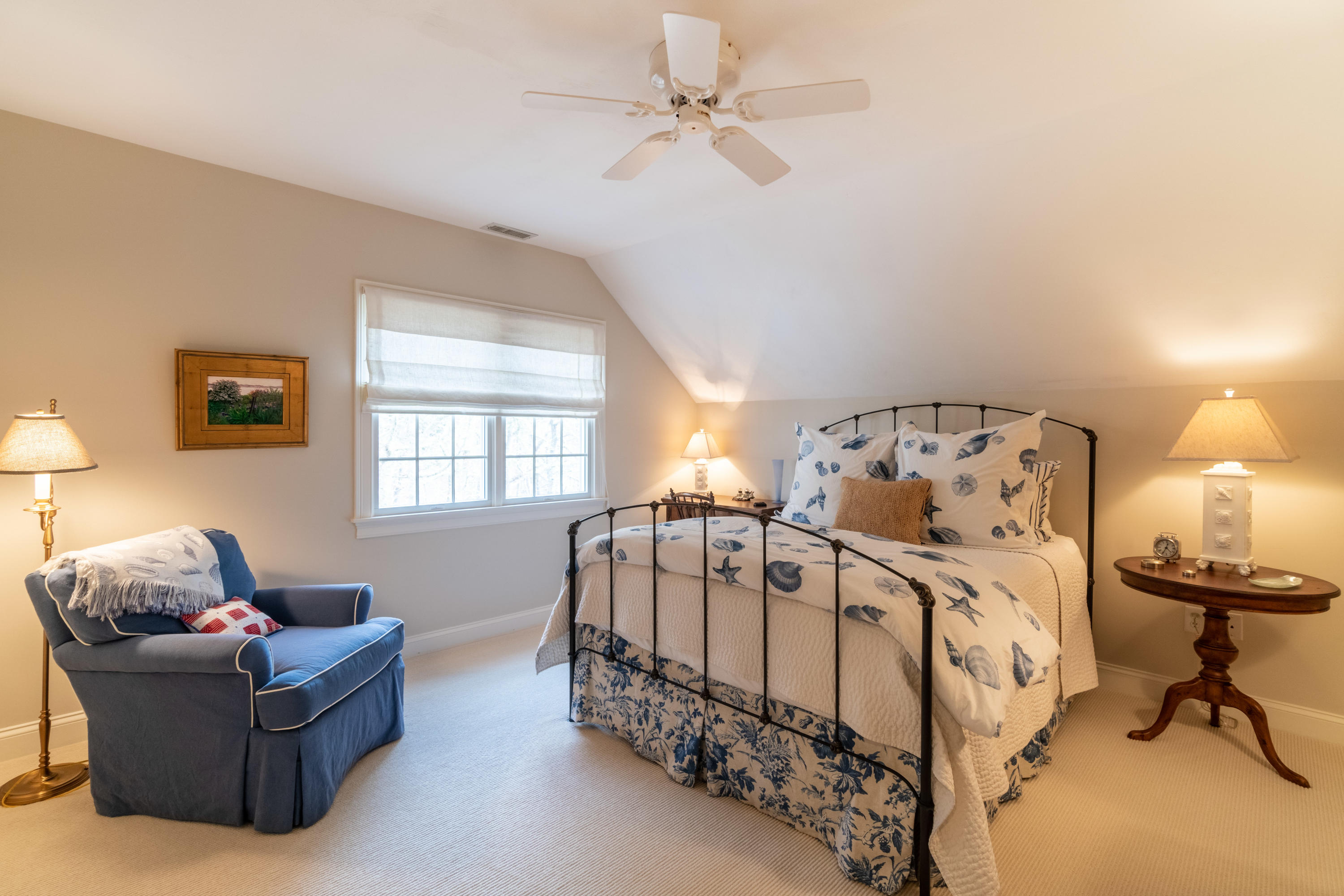 150 Training Field Road Chatham, MA 02633 - Photo 21 of 42 a bedroom with bed couch and window