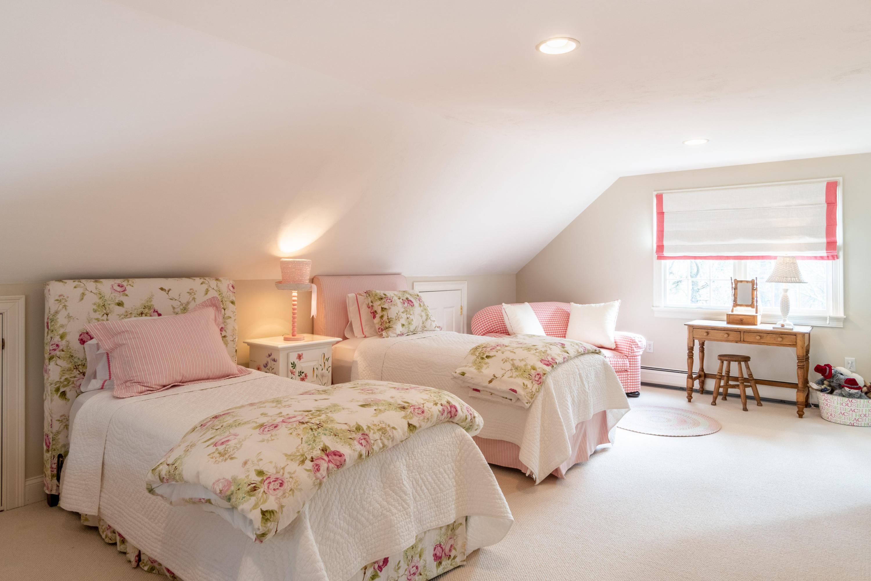 150 Training Field Road Chatham, MA 02633 - Photo 23 of 42 a bedroom with two beds and a desk