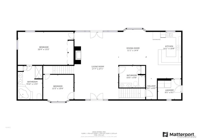 a black and white photo of a room with black and white photo