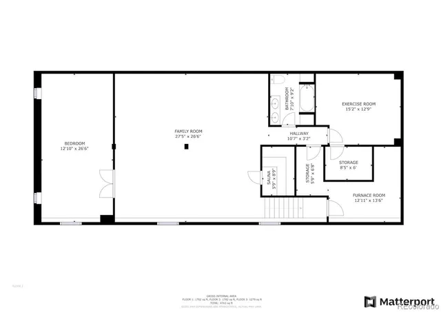 a picture of a floor plan