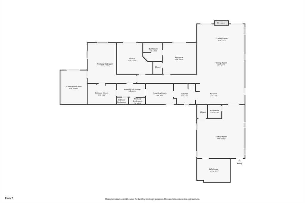 2197 Netherly Lane Forestburg, TX 76239 - Photo 18 of 40 a picture of floor plan