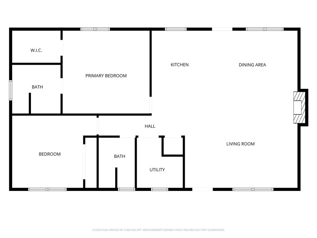 2197 Netherly Lane Forestburg, TX 76239 - Photo 23 of 40 a picture of a floor plan