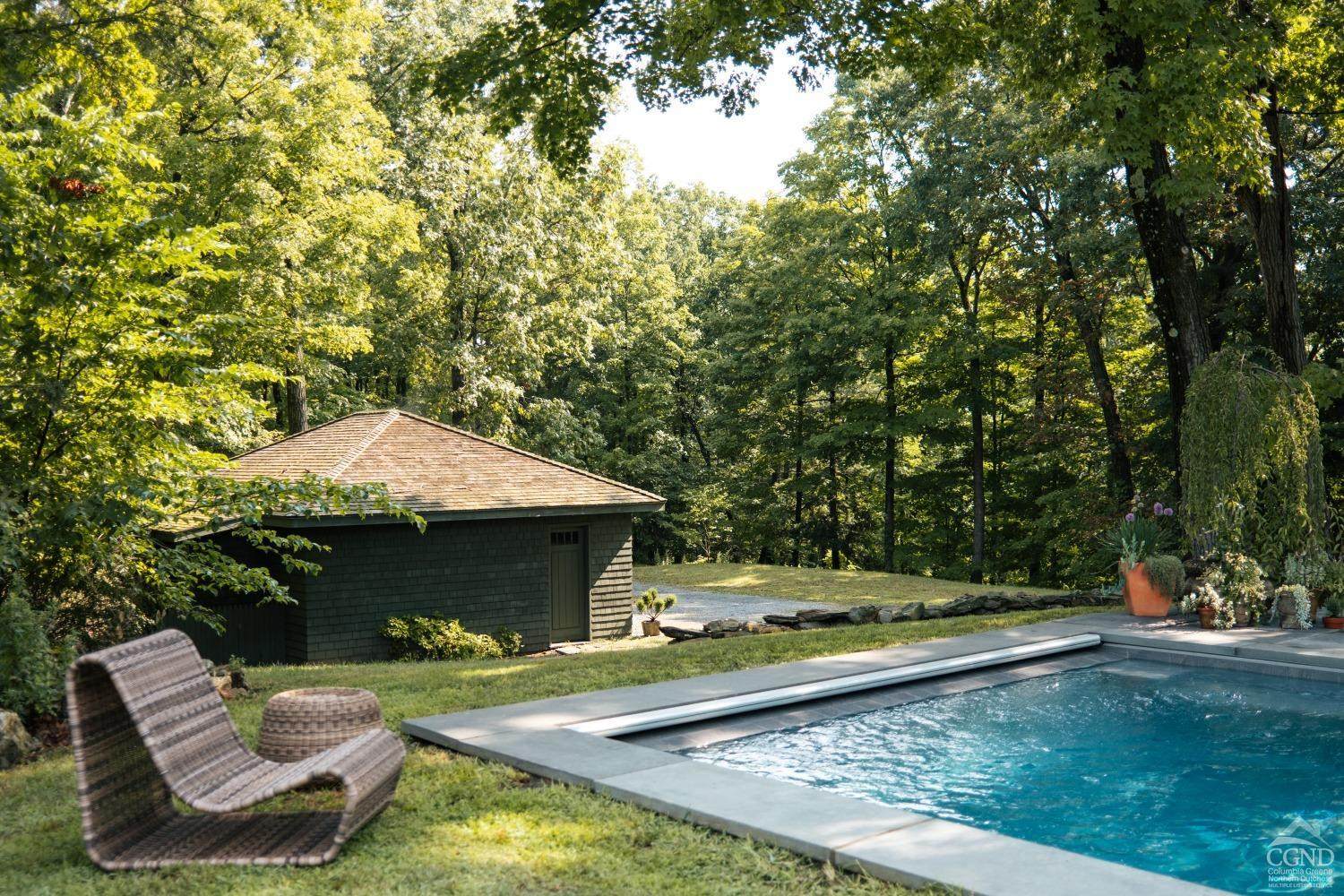 5280 Cauterskill Road Catskill, NY 12414 - Photo 5 of 55 swimming pool view with a seating space
