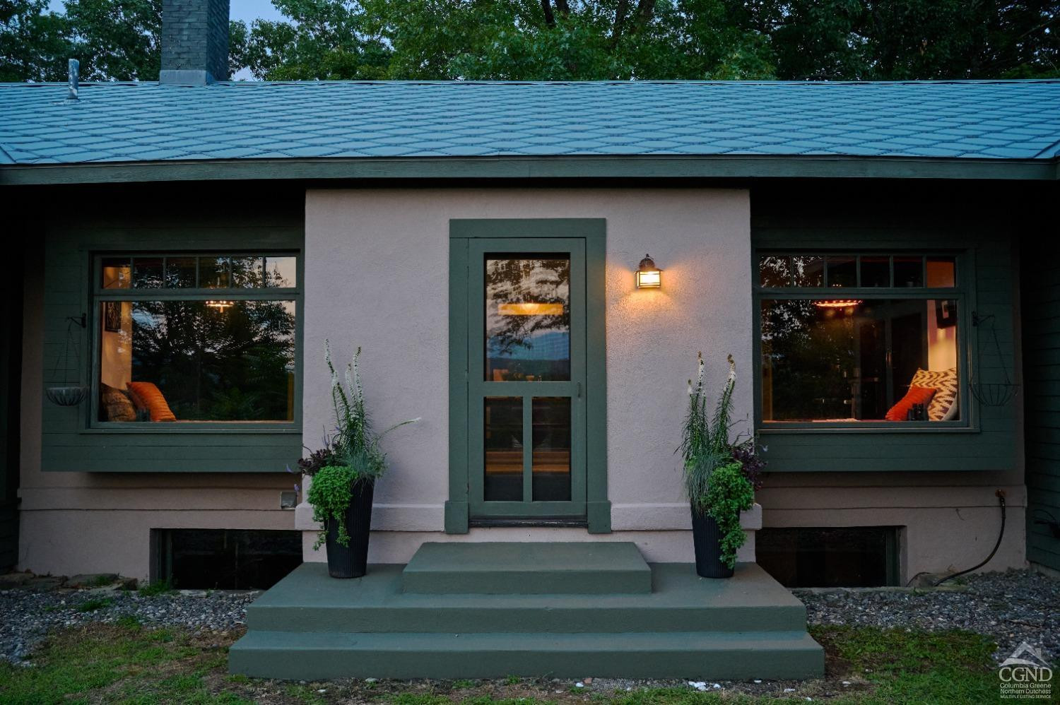 5280 Cauterskill Road Catskill, NY 12414 - Photo 52 of 55 a front view of a house with garden