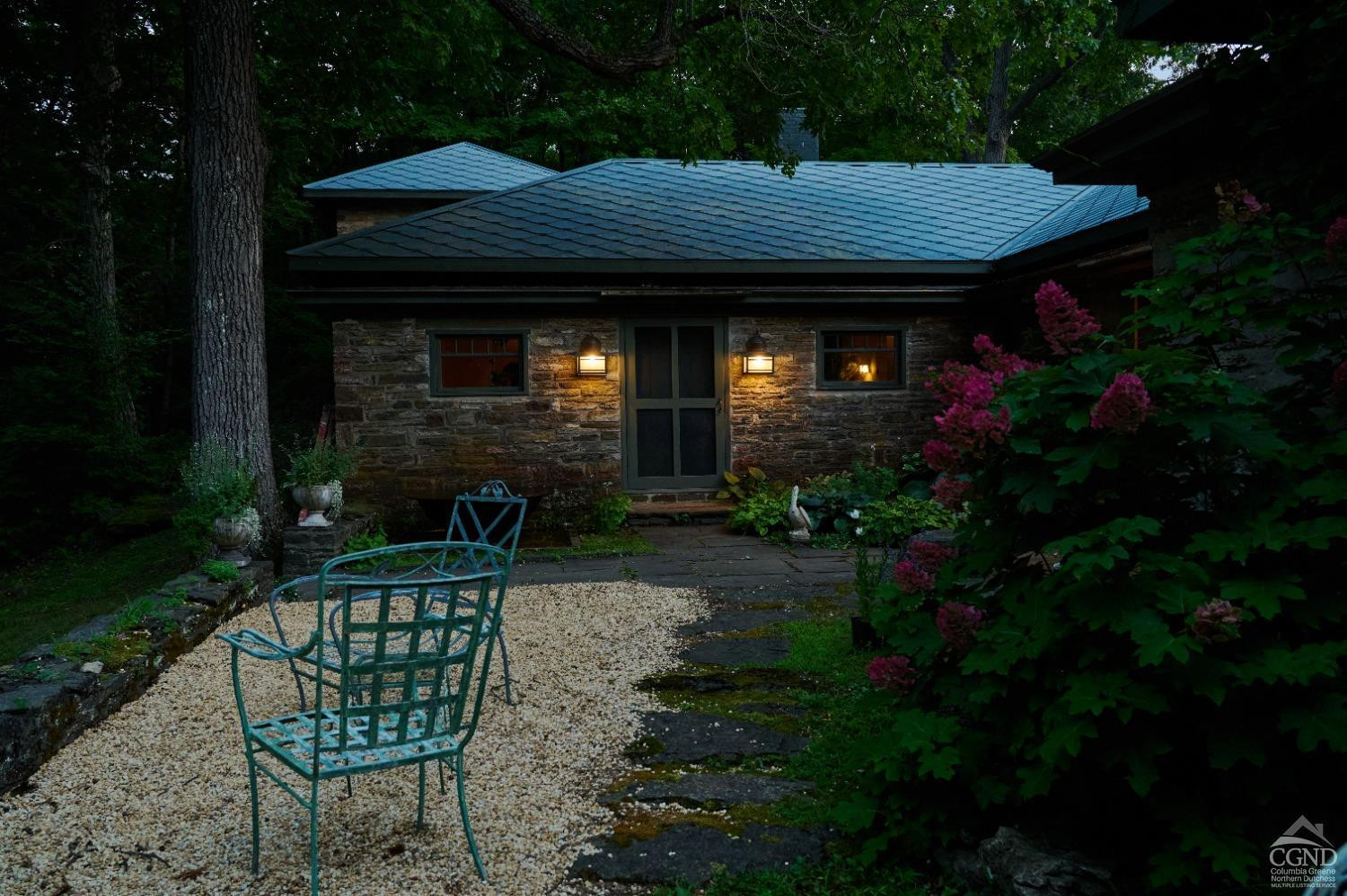 5280 Cauterskill Road Catskill, NY 12414 - Photo 55 of 55 a view of a chair and table in backyard of the house