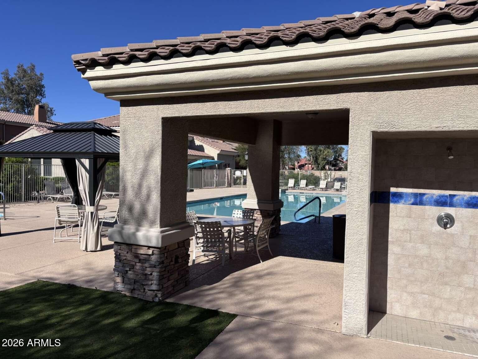 955 East Knox Road, Unit 118 Chandler, AZ 85225 - Photo 43 of 46 a view of living room and wooden floor