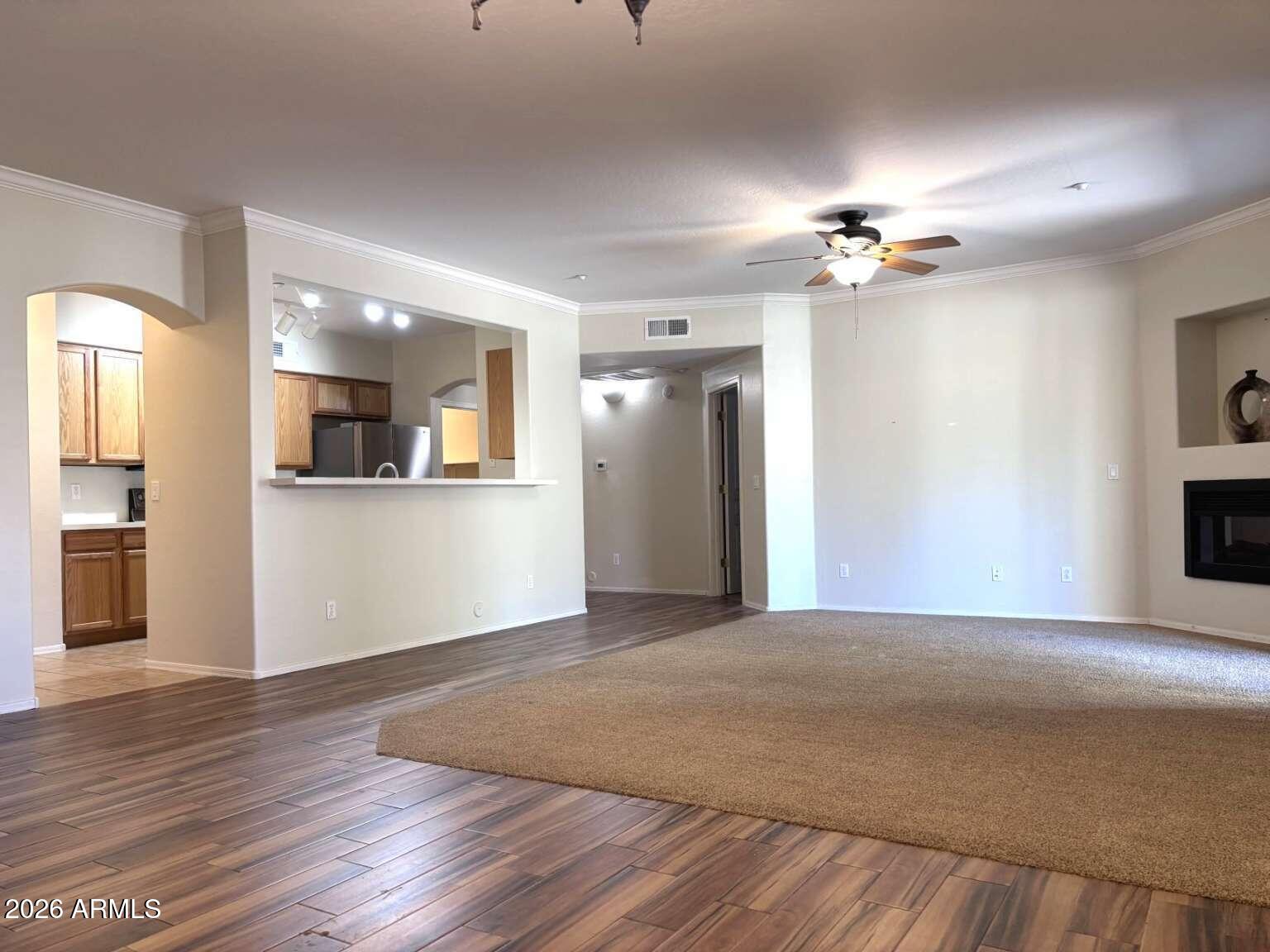 955 East Knox Road, Unit 118 Chandler, AZ 85225 - Photo 7 of 46 a view of a kitchen with a sink and a kitchen view