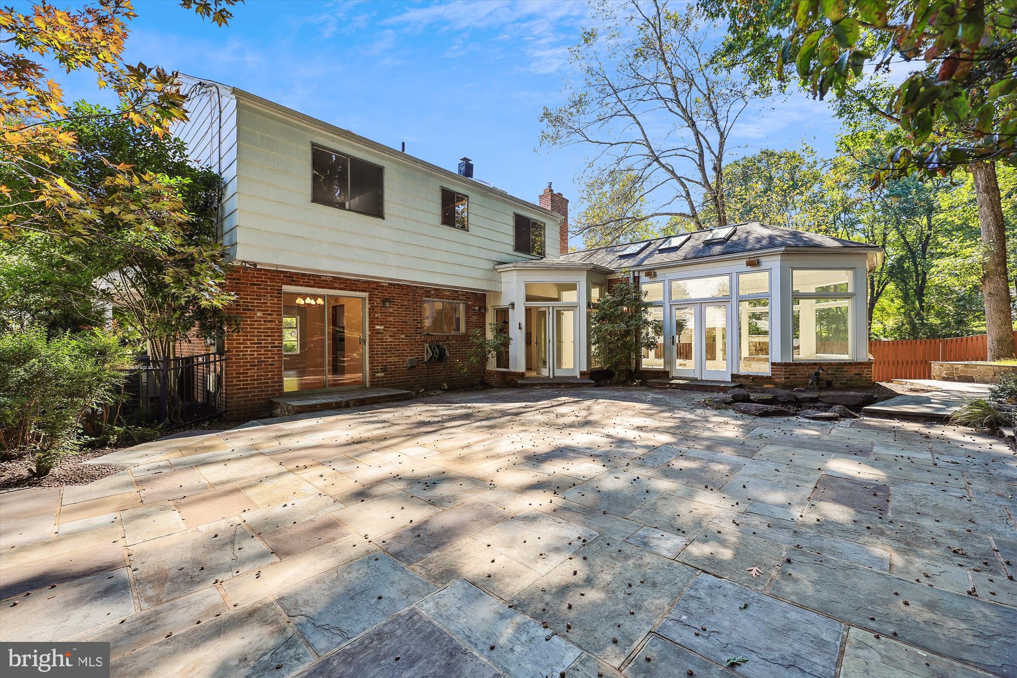 11616 Lovejoy Street Silver Spring, MD 20902 - Photo 53 of 72 Massive flagstone patio in backyard.
