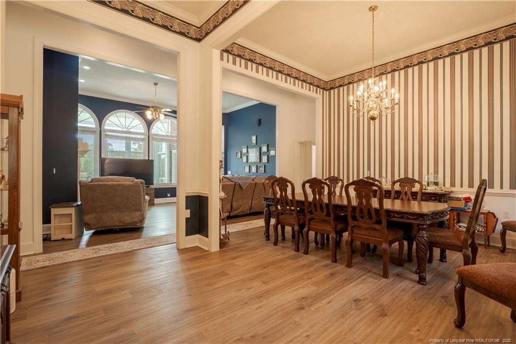 515 Briarwood Road Warsaw, NC 28398 - Photo 13 of 36 a living room with furniture and wooden floor