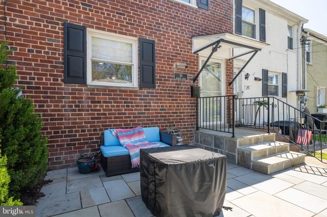 a outdoor living space with furniture