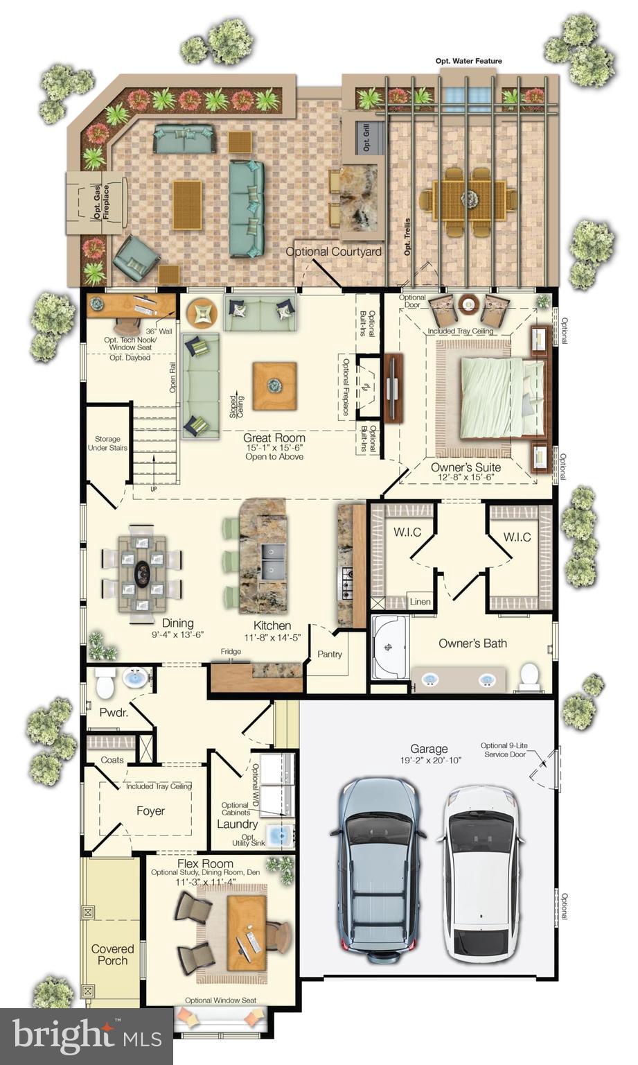 19242 American Holly Road, Unit 83 Rehoboth Beach, DE 19971 - Photo 27 of 42 Floor Plan (Main lvl)