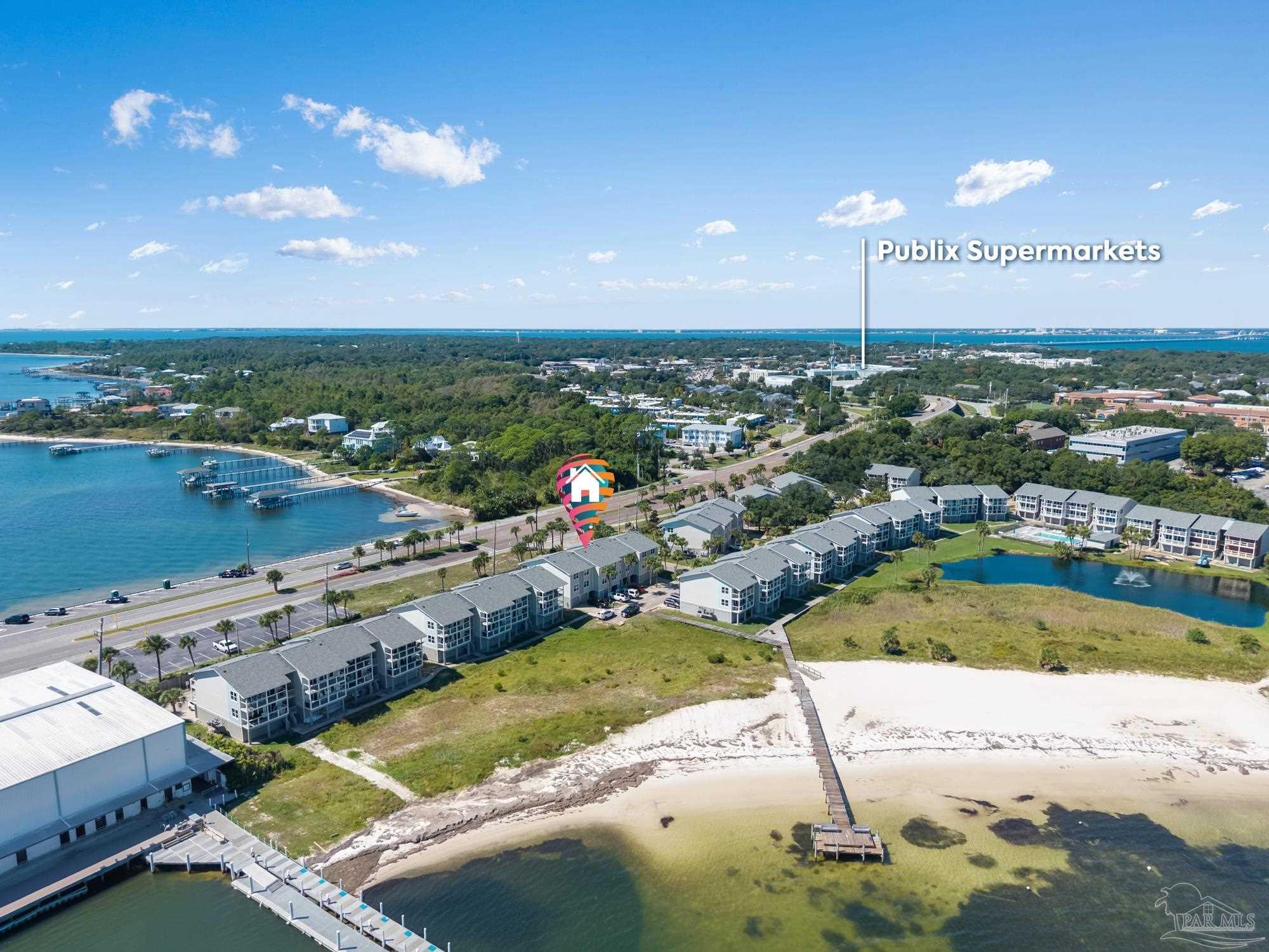 200 Pensacola Beach Road, Unit D2 Gulf Breeze, FL 32561 - Photo 23 of 40 a view of a city