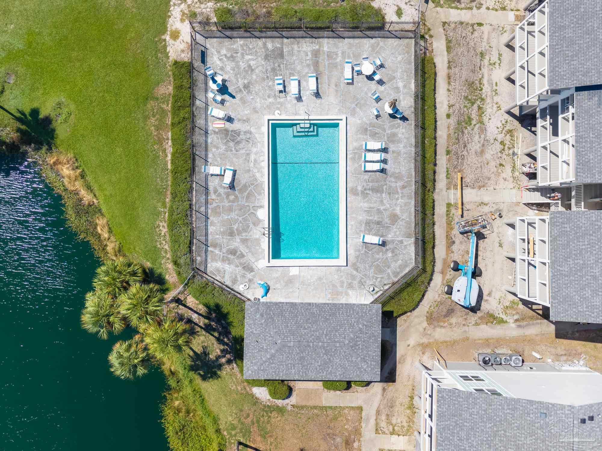 200 Pensacola Beach Road, Unit D2 Gulf Breeze, FL 32561 - Photo 40 of 40 an aerial view of a house