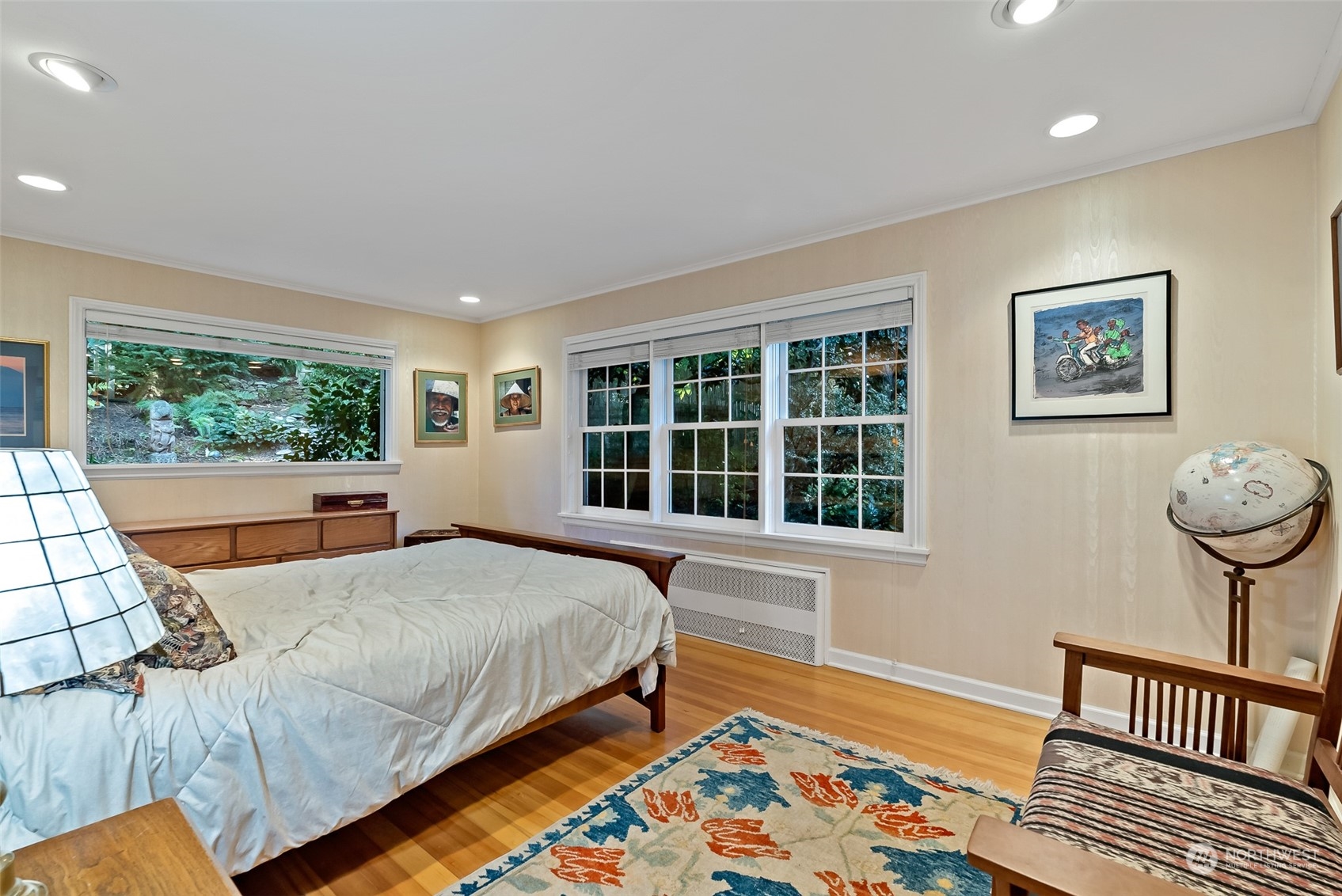 316 Chuckanut Point Road Bellingham, WA 98229 - Photo 24 of 40 a bedroom with furniture and a window