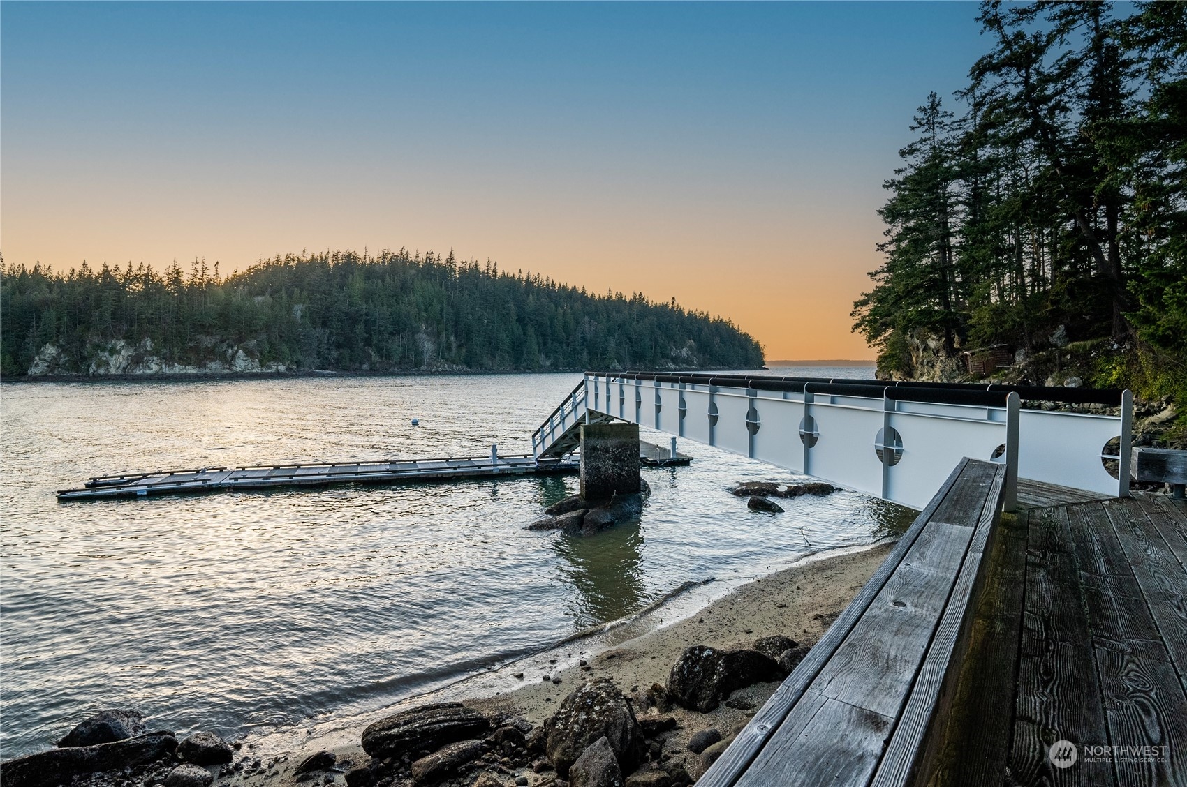 316 Chuckanut Point Road Bellingham, WA 98229 - Photo 4 of 40 a view of a lake from a balcony