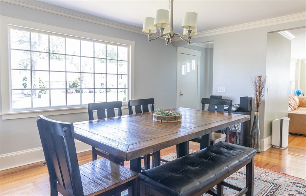 103 Maple Road Longmeadow, MA 01106 - Photo 19 of 35 a view of a dining room with furniture window and wooden floor