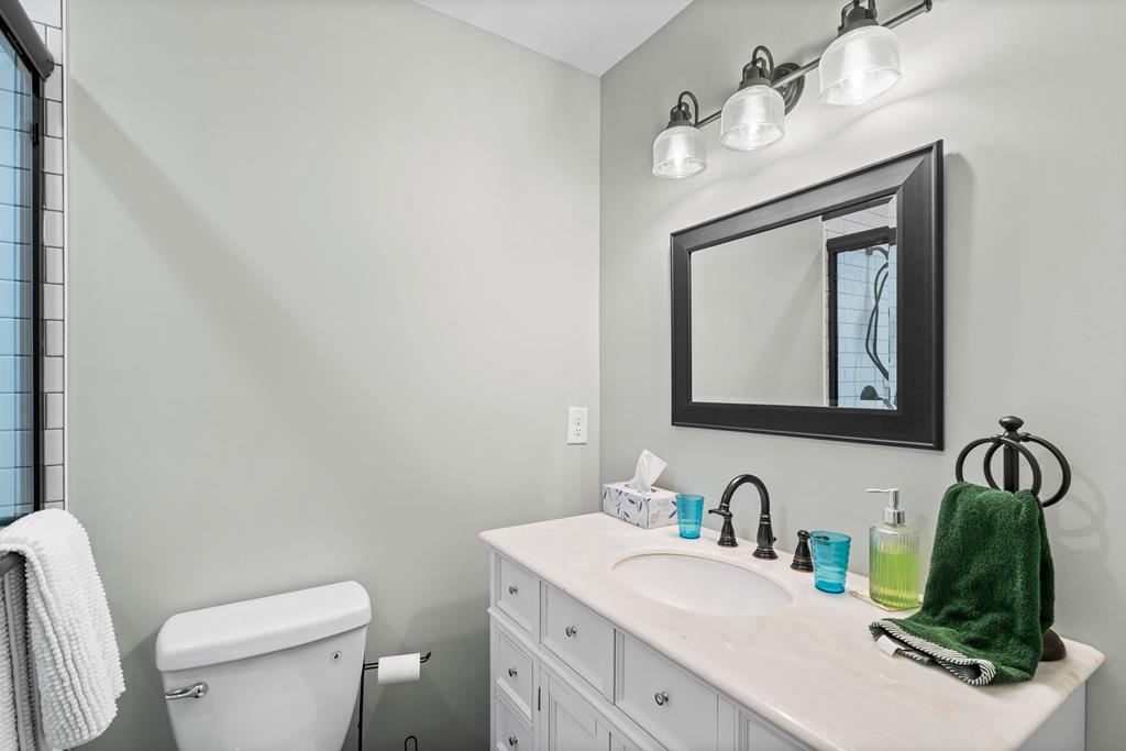 270 Hiawassee River Road Murphy, NC 28906 - Photo 23 of 50 a bathroom with a toilet sink and mirror