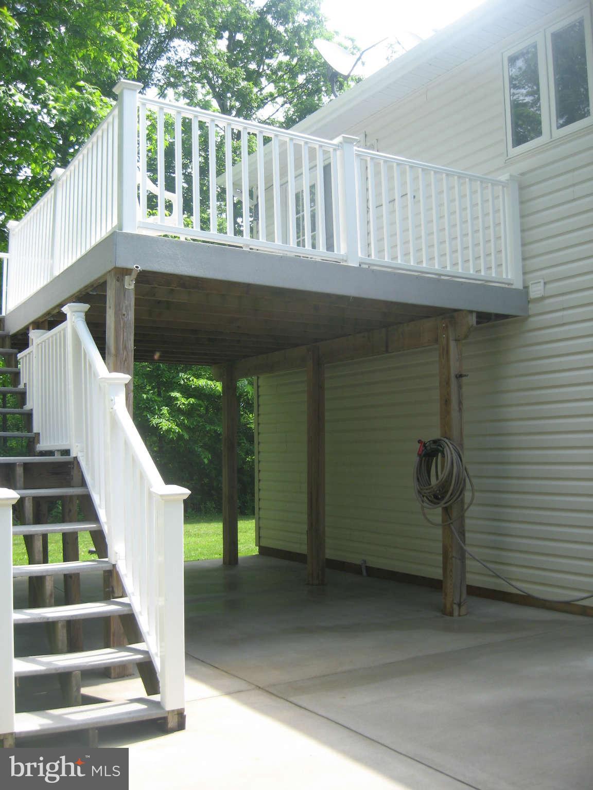 515 Cather Road Berryville, VA 22611 - Photo 22 of 30 Deck w/ Lower Patio
