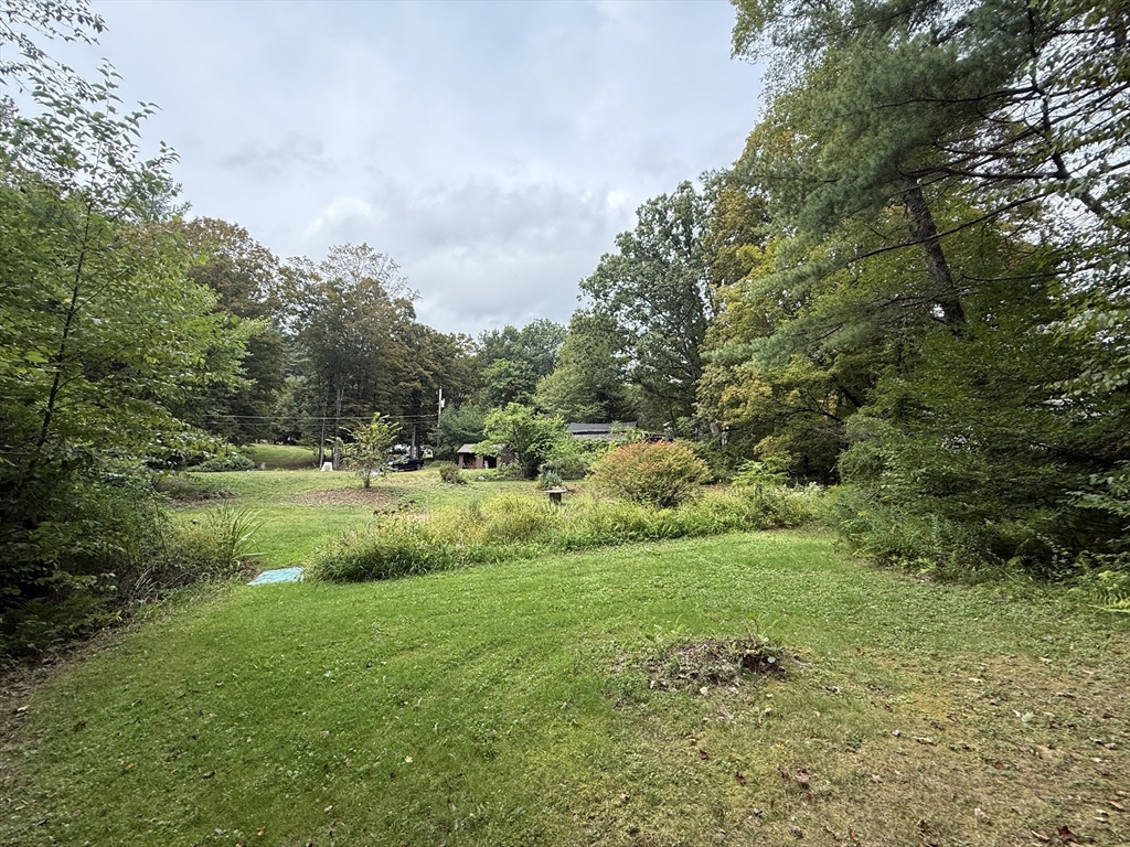 25 Basket Street Huntington, MA 01050 - Photo 4 of 8 a view of outdoor space with green field and trees all around