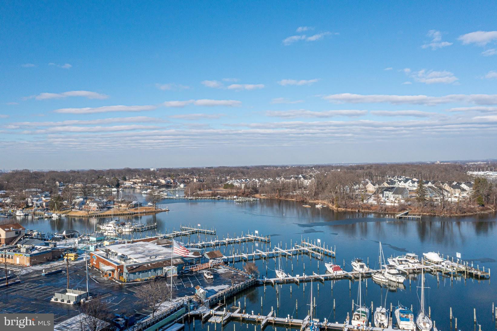 215 Nanticoke Road Essex, MD 21221 - Photo 22 of 28 Serene waterfront view with marinas and boats.