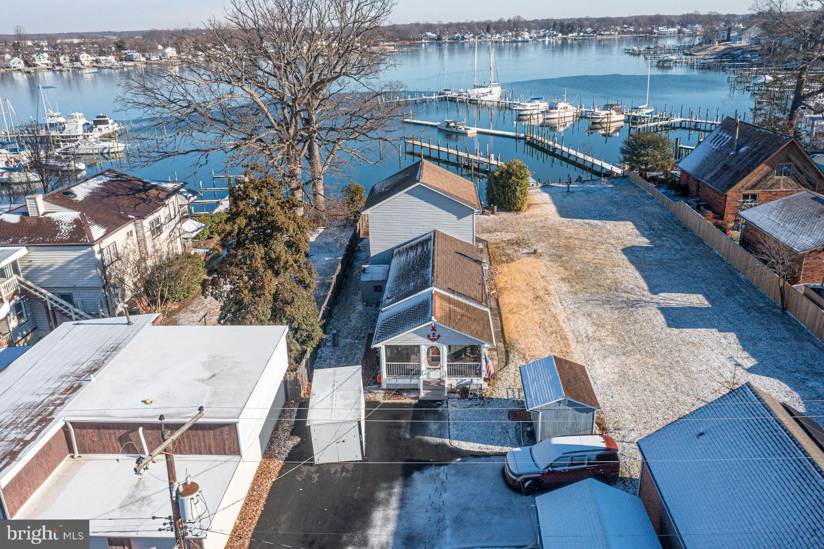 215 Nanticoke Road Essex, MD 21221 - Photo 3 of 28 Scenic waterfront view with winter charm.