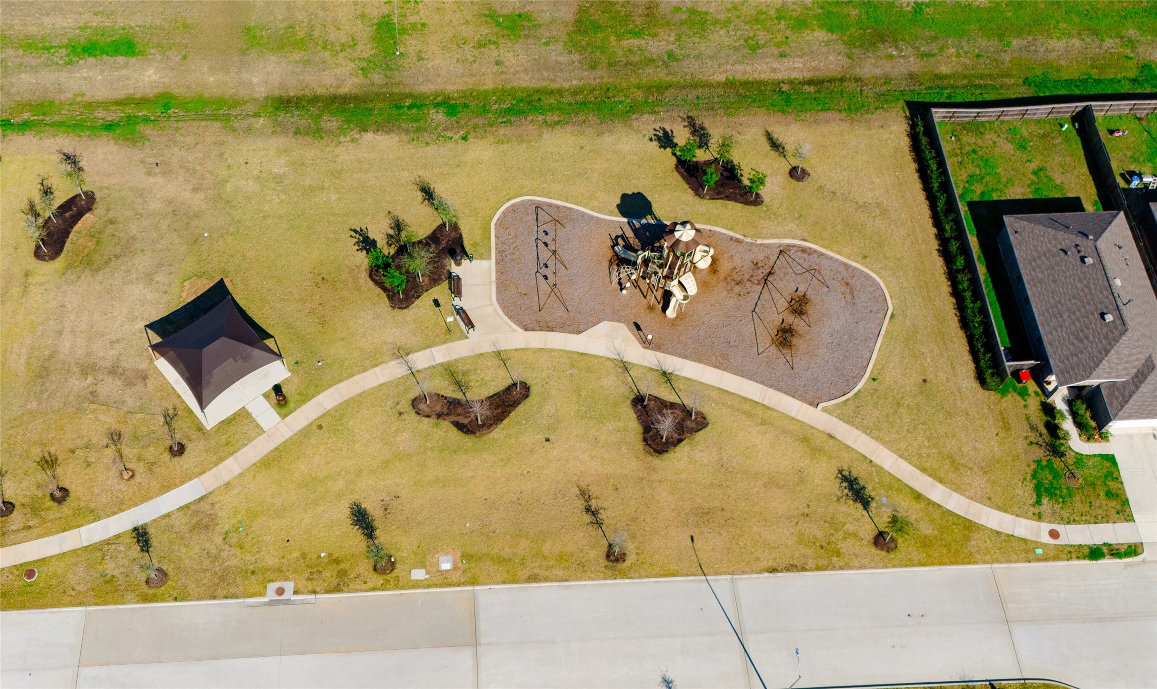 4143 Saltillo Lakes Drive Baytown, TX 77521 - Photo 27 of 29 a view of a swimming pool with outdoor seating and yard
