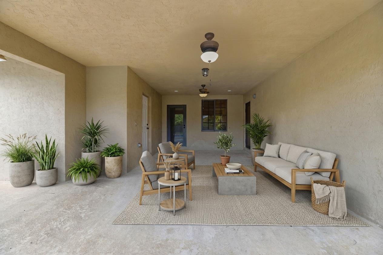15731 85th Road North Loxahatchee, FL 33470 - Photo 12 of 65 a living room with furniture and potted plant