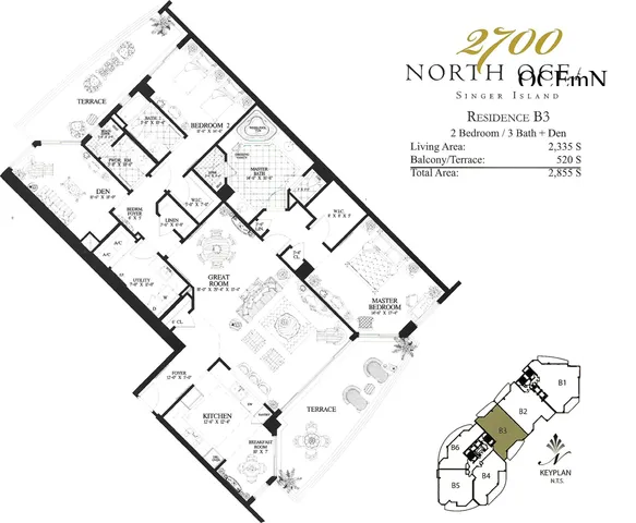 $22,000 | 2700 North Ocean Drive, Unit 203B, Singer Island, FL 33404