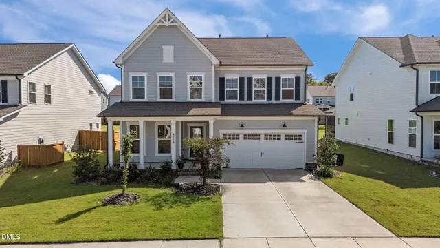 front view of house with a yard