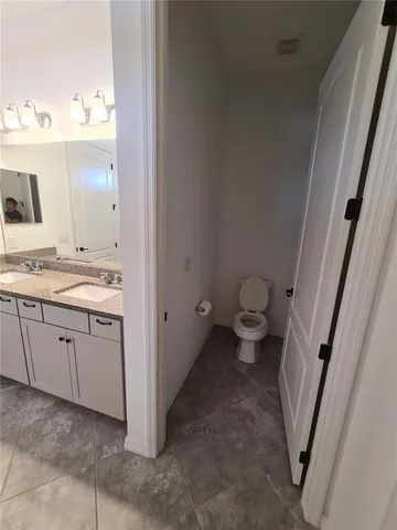 a view of a bathroom with a sink