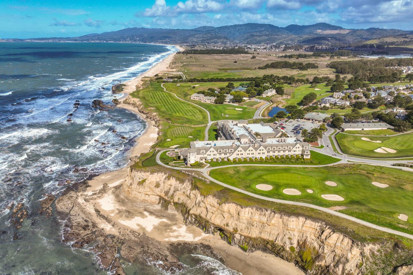 138 Cypress Point Road Half Moon Bay, CA 94019 - Photo 4 of 64 a view of a swimming pool with a yard