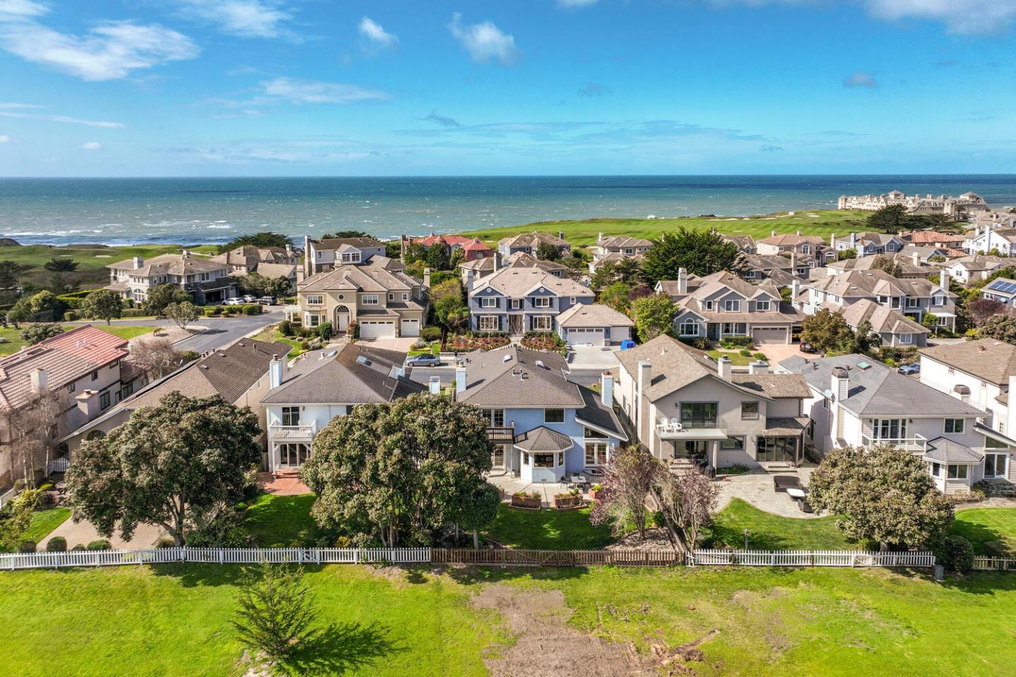 138 Cypress Point Road Half Moon Bay, CA 94019 - Photo 51 of 64 an aerial view of multiple house
