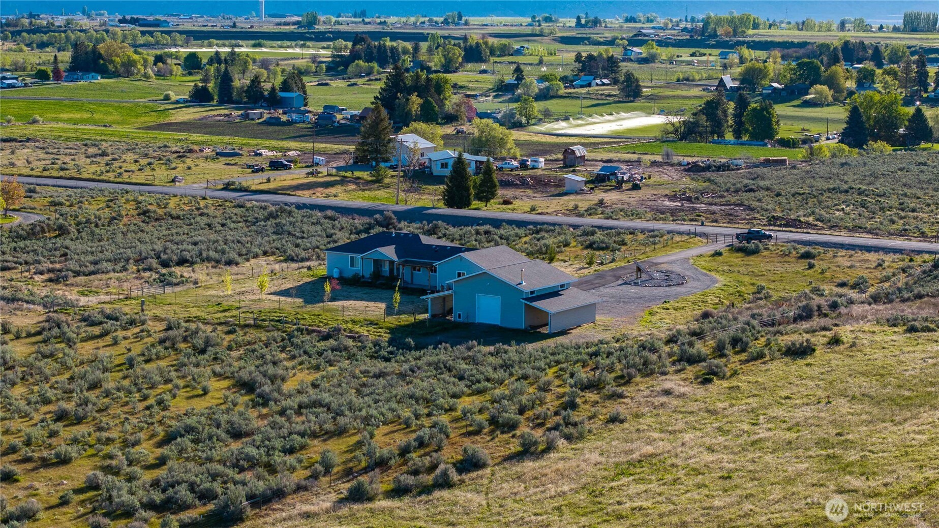 103 Johnson Creek Road Omak, WA 98841 - Photo 5 of 40 a view of a water with a mountain