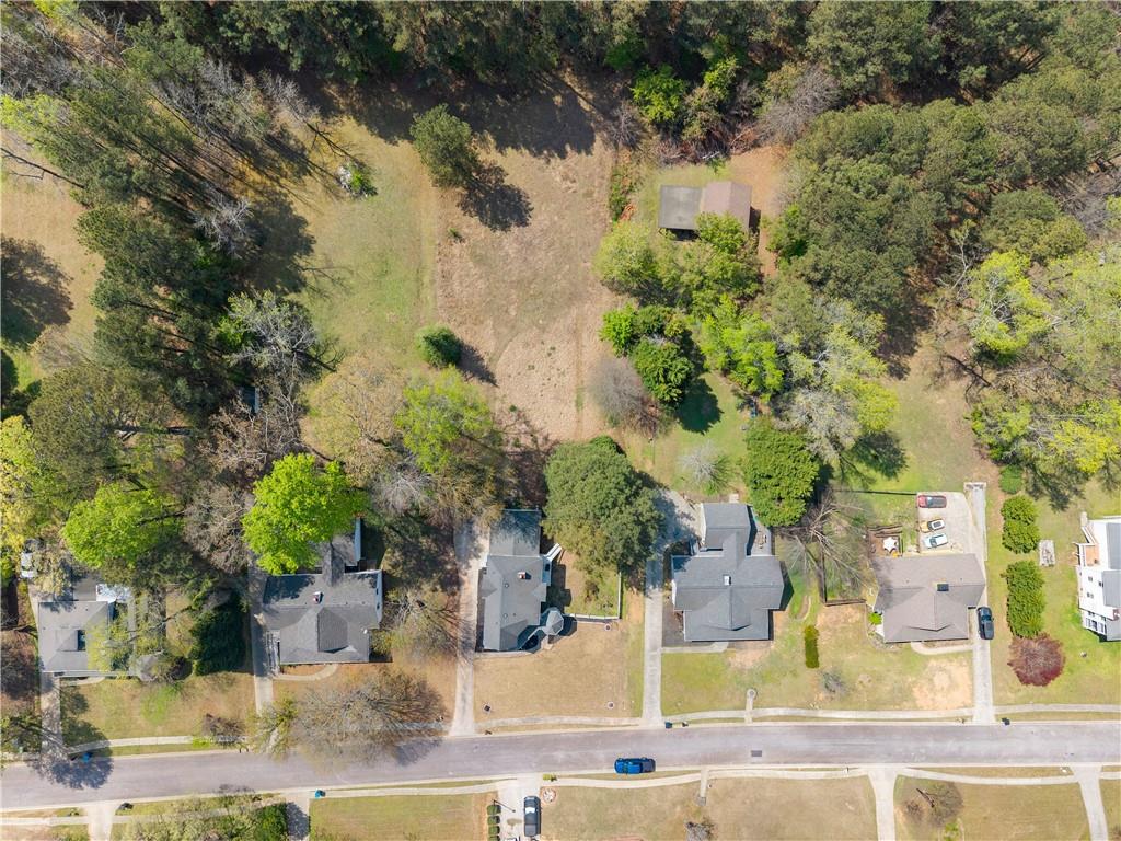322 Wyngate Road Auburn, GA 30011 - Photo 38 of 44 an aerial view of a house with a yard basket ball court