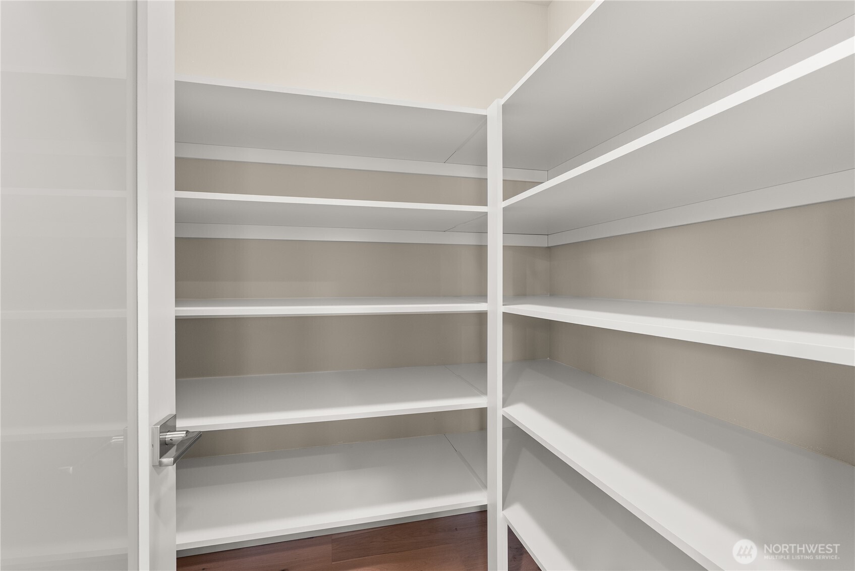 7308 Jenner Street Southwest Tumwater, WA 98512 - Photo 11 of 34 a view of walk in closet with empty racks