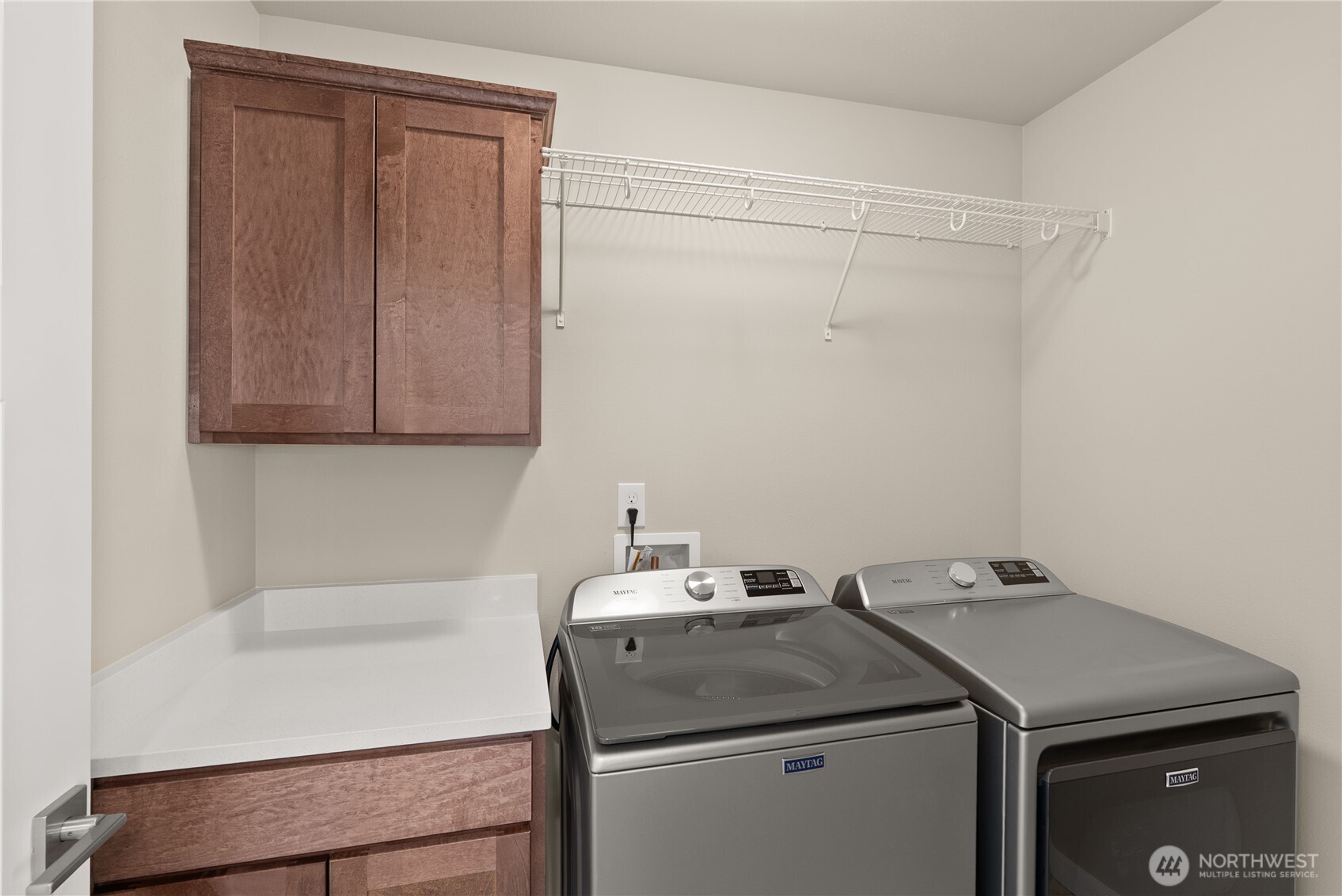 7308 Jenner Street Southwest Tumwater, WA 98512 - Photo 26 of 34 a bathroom with a sink and a mirror